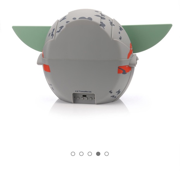 NIB Star Wars Mandalorian Grogu in Pram 8” Bigger Bitty Boomer Bluetooth Speaker - Picture 4 of 4